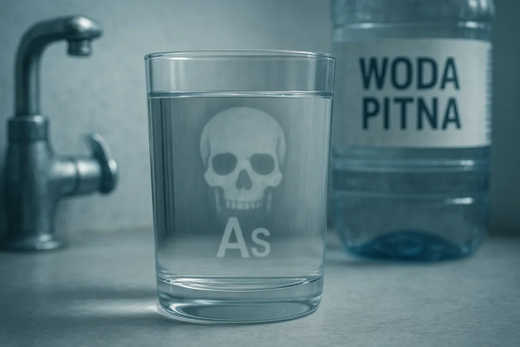 arsen - skąd się bierze w wodzie pitnej? Jak go usunąć?