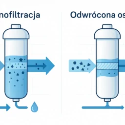 Porównanie nanofiltracji i odwróconej osmozy