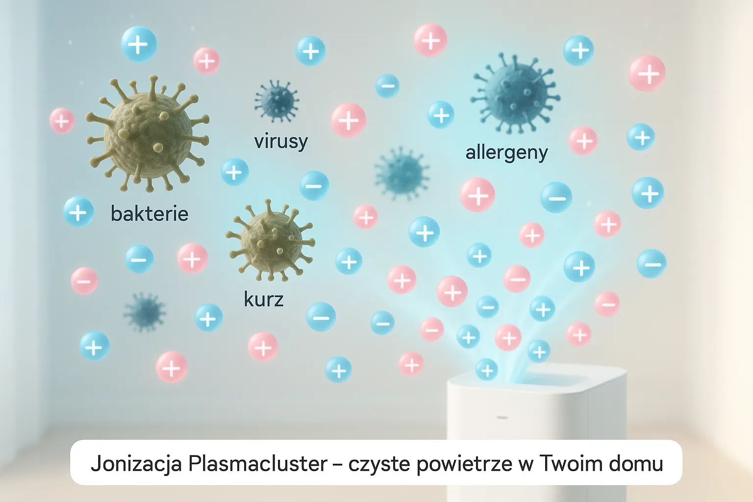 jonizacja plasmacluster -czym jest i jak działa